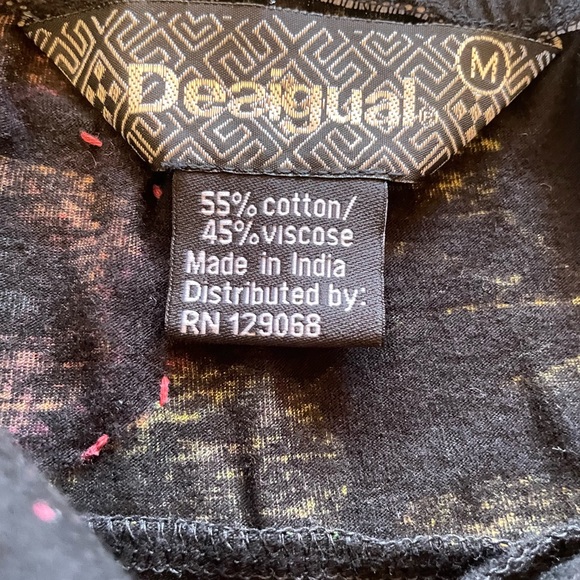 Desigual Embroidered Floral Mini Dress - Picture 5 of 5